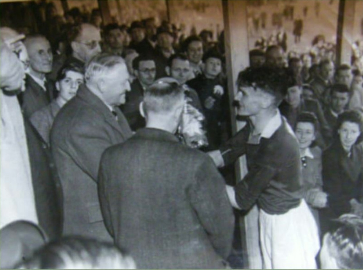 Trophy presentation